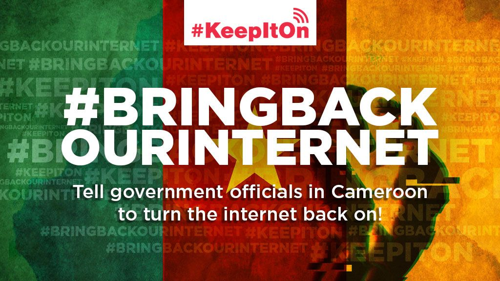 ISOC Cameroon calls government to unblock the internet